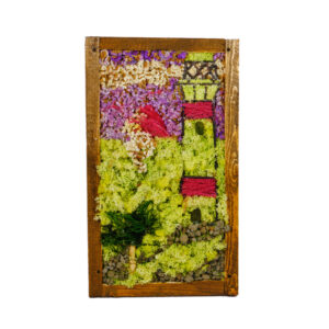 Quadro di muschio stabilizzato - Il faro